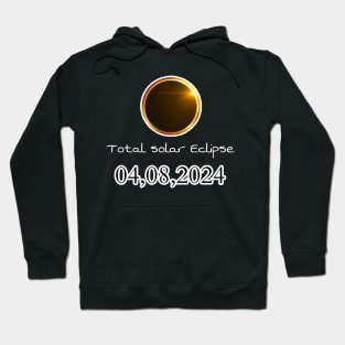 Pennsylvania State Erie PA USA Totality April 8, 2024 Total Solar Eclipse Hoodie